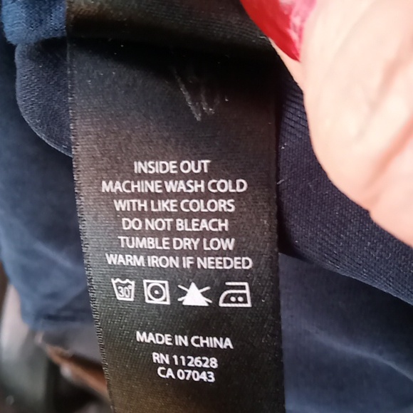 Max Jeans navy blue zippered jacket size M. - Picture 9 of 10